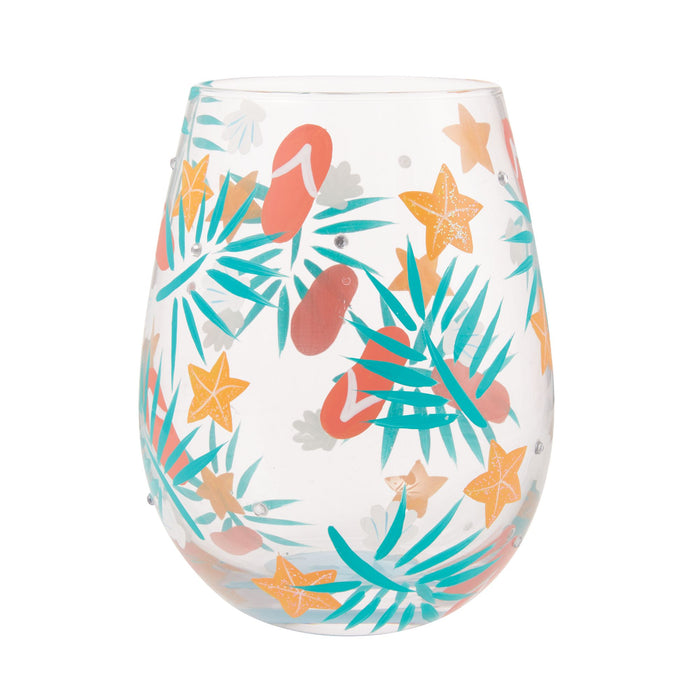 Beachful Bliss Stemless Wine