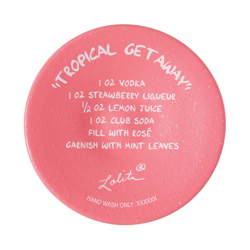 Tropcial Getaway Wine Glass