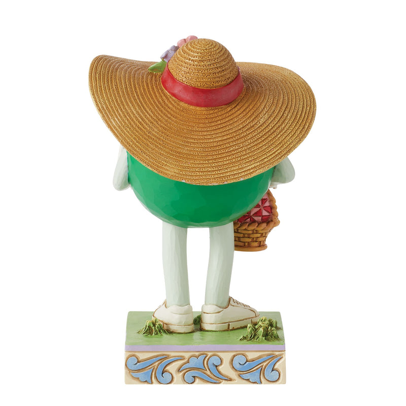 M&M'S Green Character w/Basket