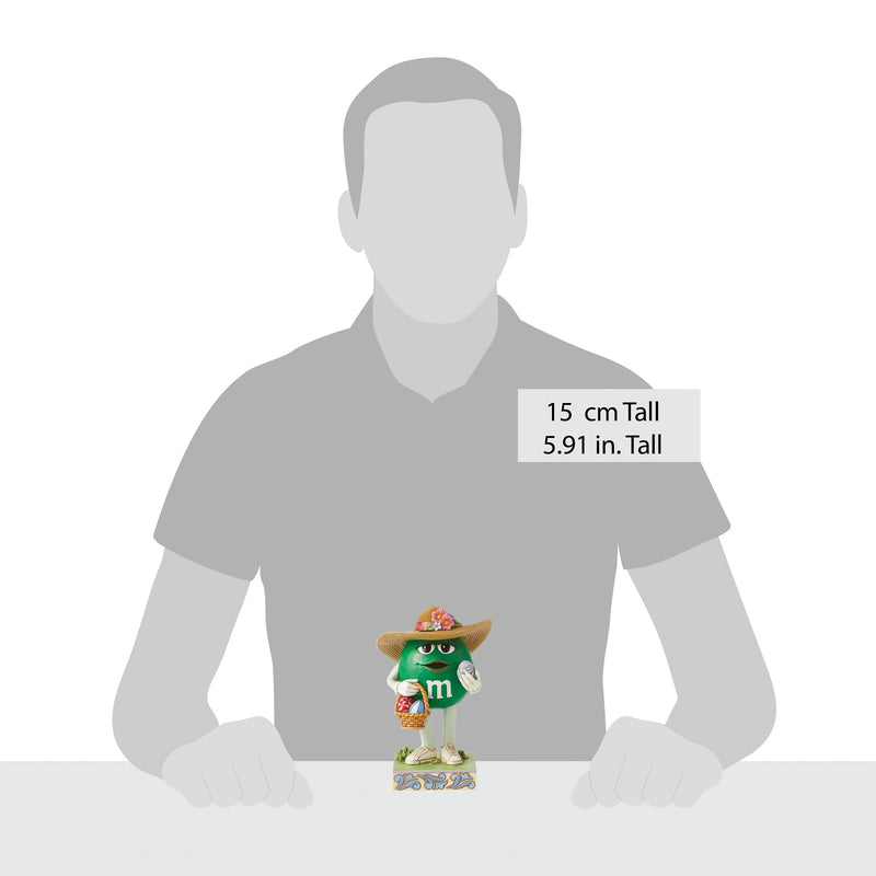 M&M'S Green Character w/Basket