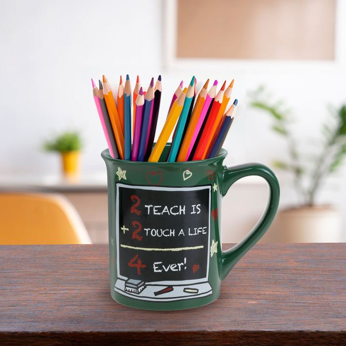 2 Teach 4 Ever Teacher Mug