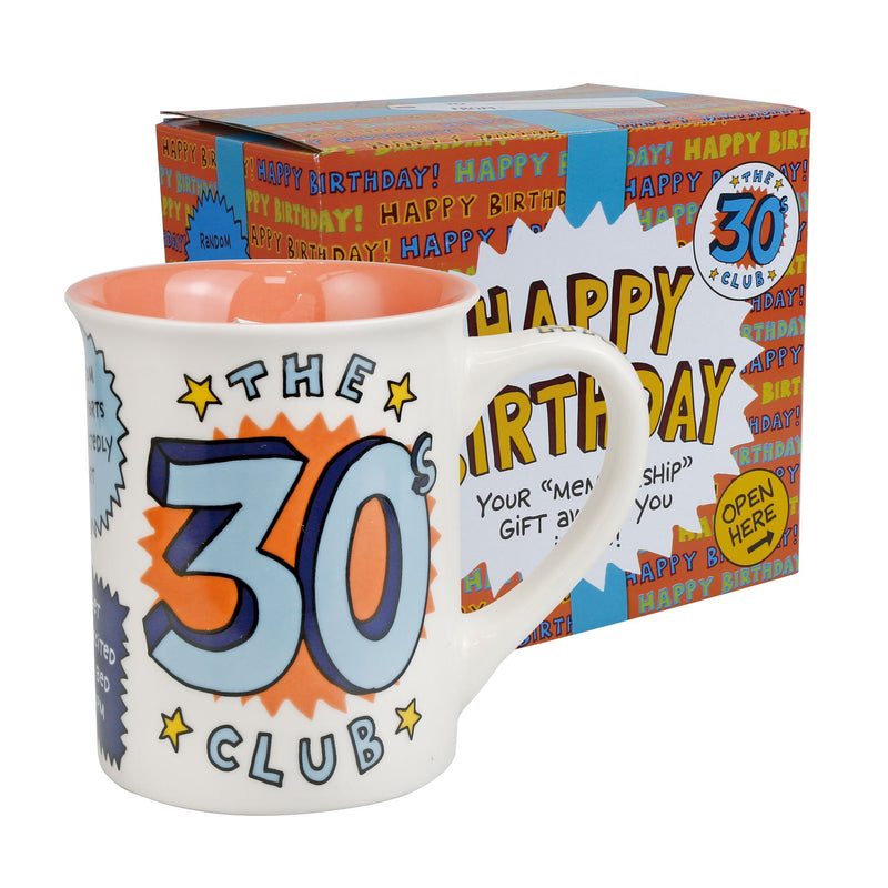 30th Birthday Club Mug Gift