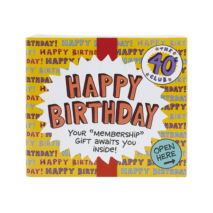 40th Birthday Club Mug Gift