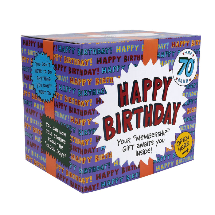 70th Birthday Club Mug Gift