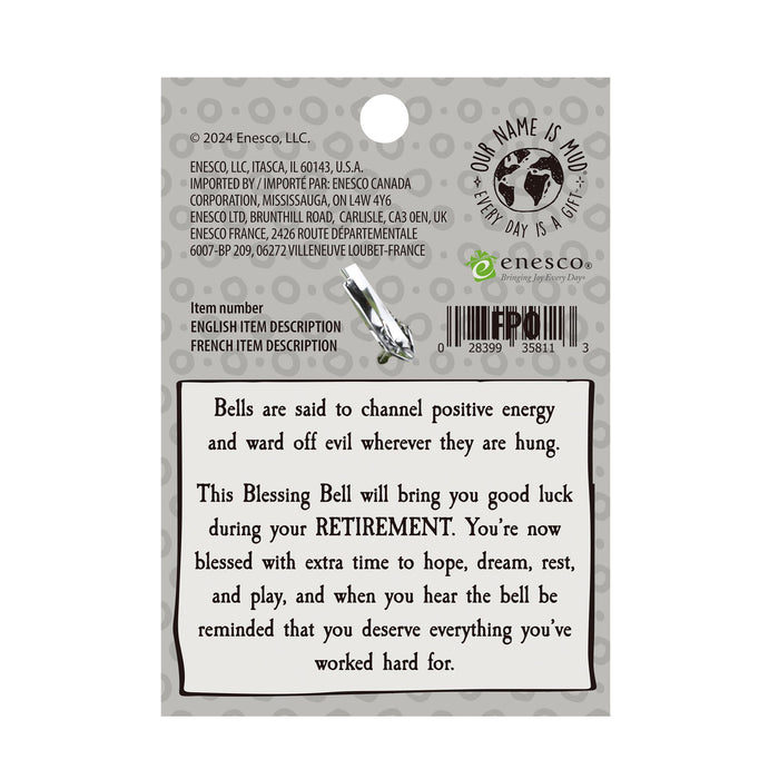Retirement Blessing Bell Charm