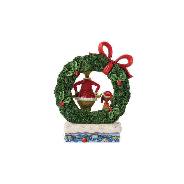 Grinch & Max in Wreath Fig