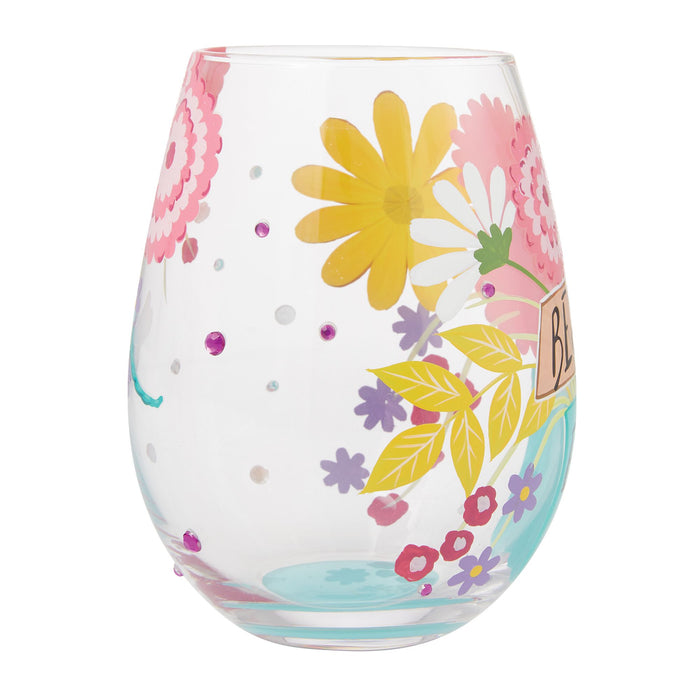 Best Mom Stemless Wine Glass