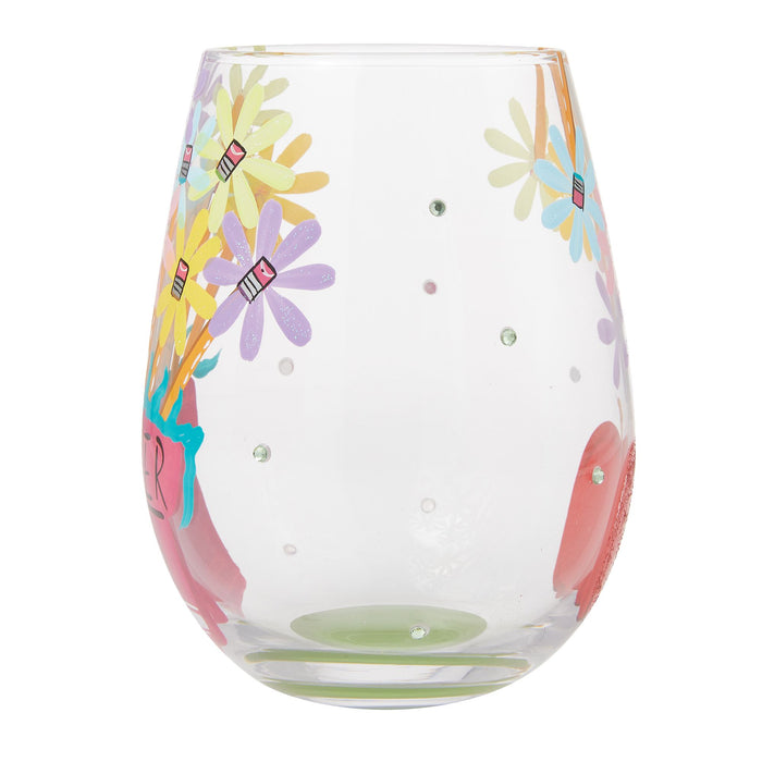 Best Teacher Stemless Wine
