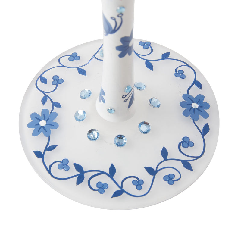 Chinoiserie Charm Wine Glass