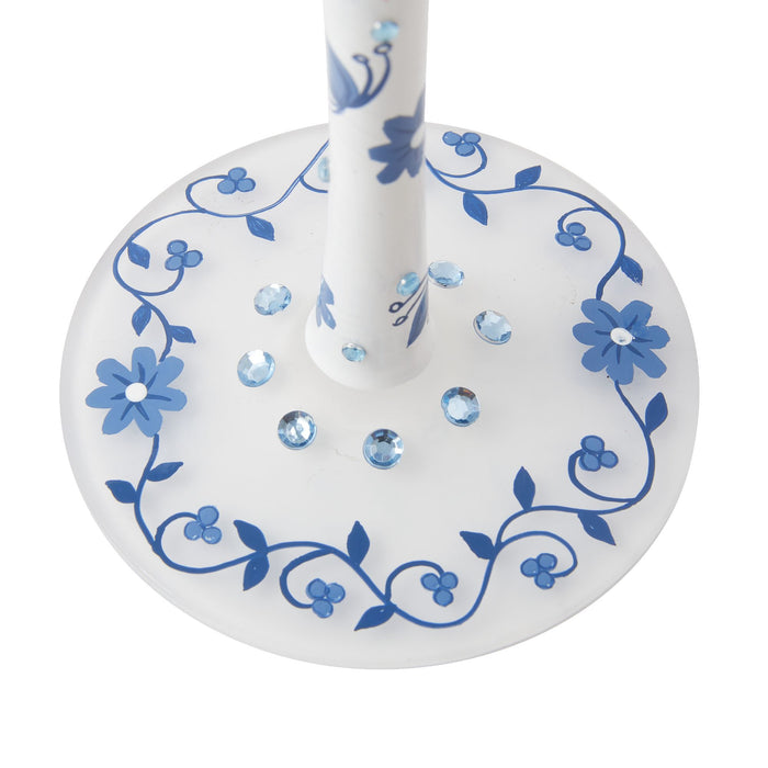 Chinoiserie Charm Wine Glass