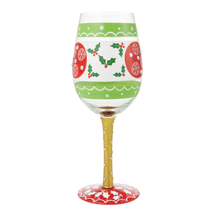 In Full Cheer Wine Glass