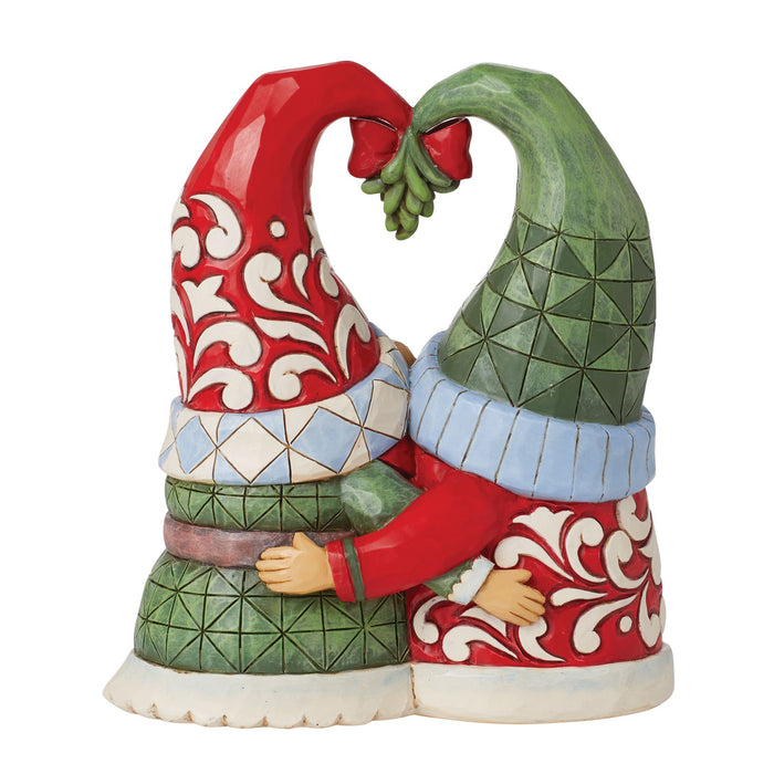 Gnomes Mistletoe Couple Fig