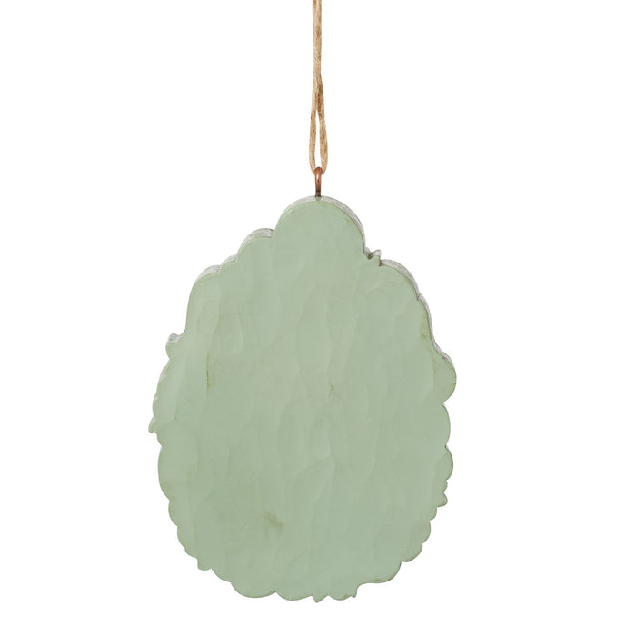 Holiday Manor Santa Ornament