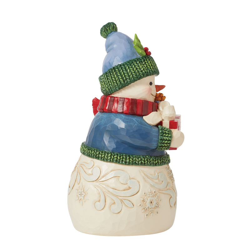 Snowman with Gifts