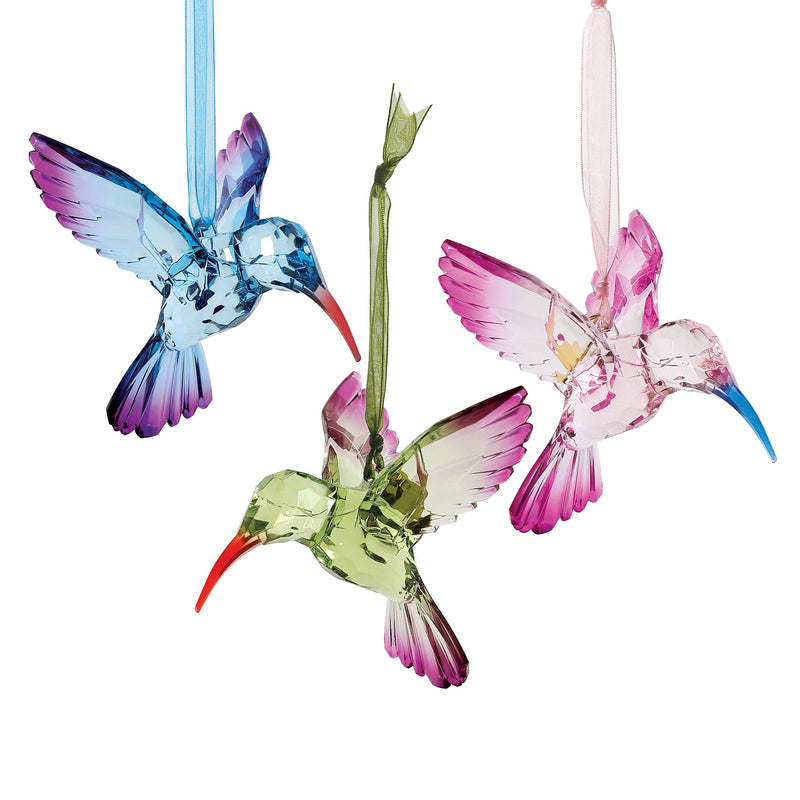 Hummingbird Ornament Asst/3