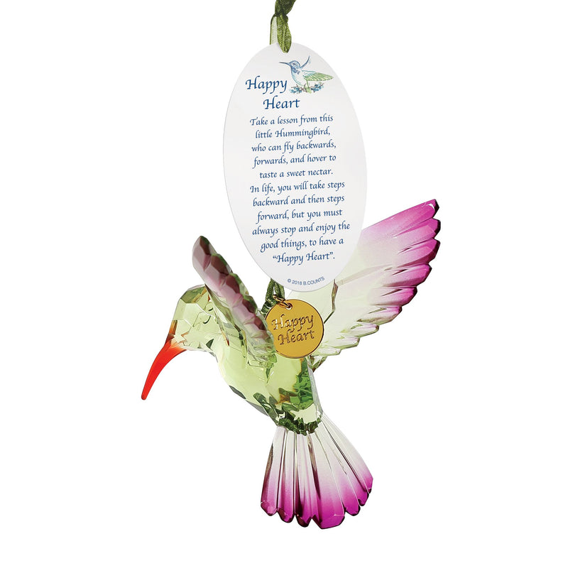 Hummingbird Ornament Asst/3