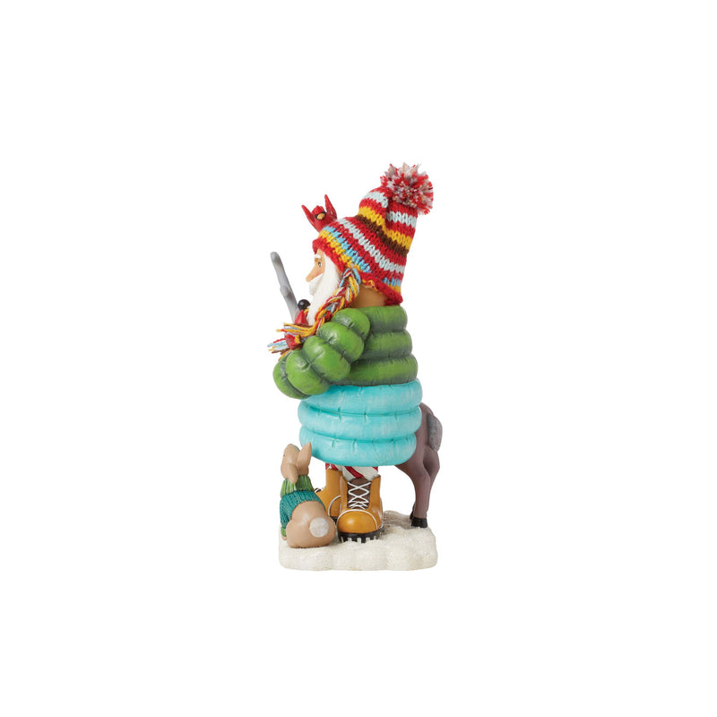 Cozy and Warm Santa Figurine