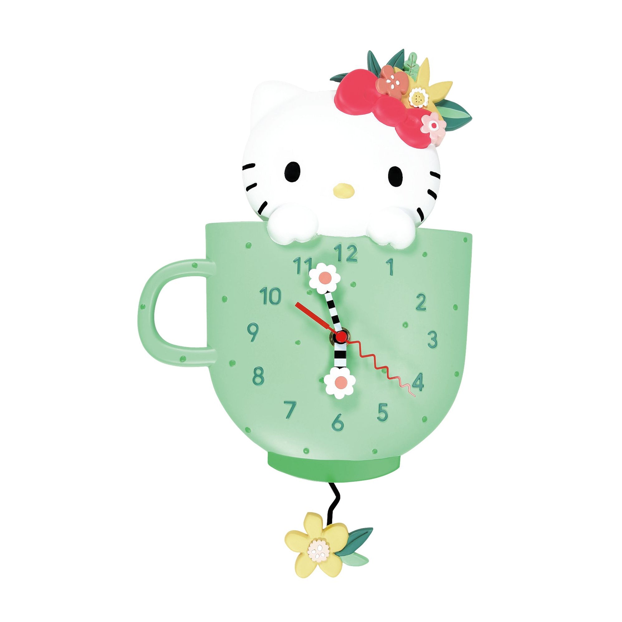 Enesco Hello Kitty Wall Clock