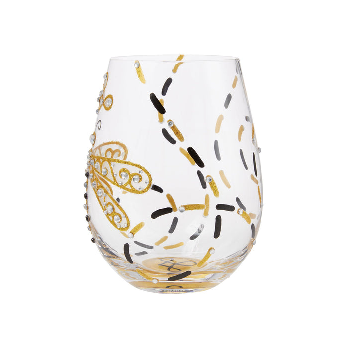 Dazzling Dragonfly Stemless