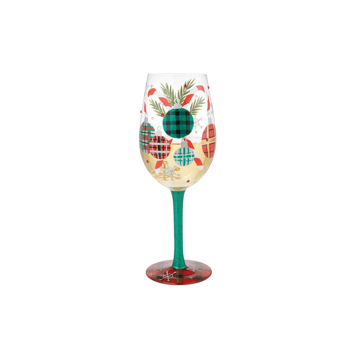 A Plaid Kind of Christmas Wine