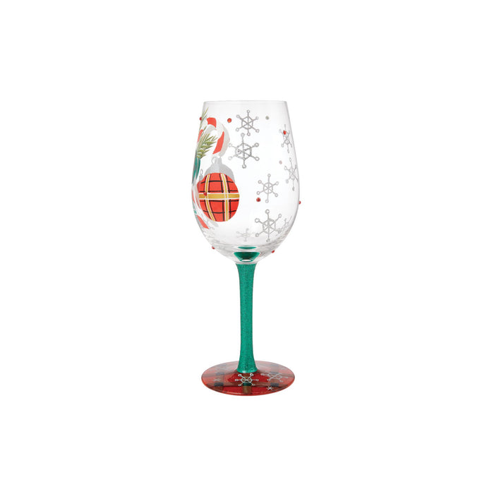 A Plaid Kind of Christmas Wine