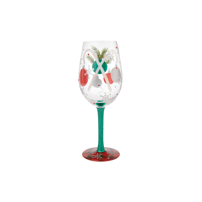 A Plaid Kind of Christmas Wine
