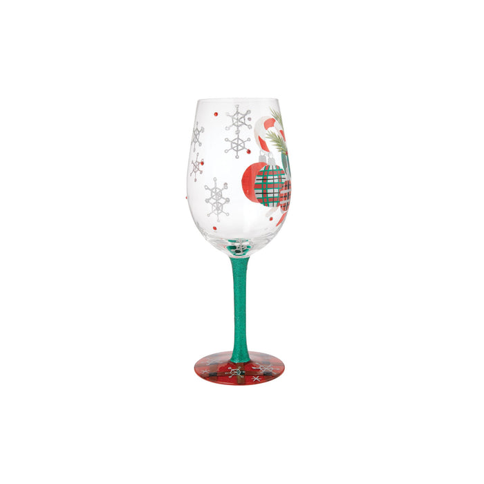 A Plaid Kind of Christmas Wine