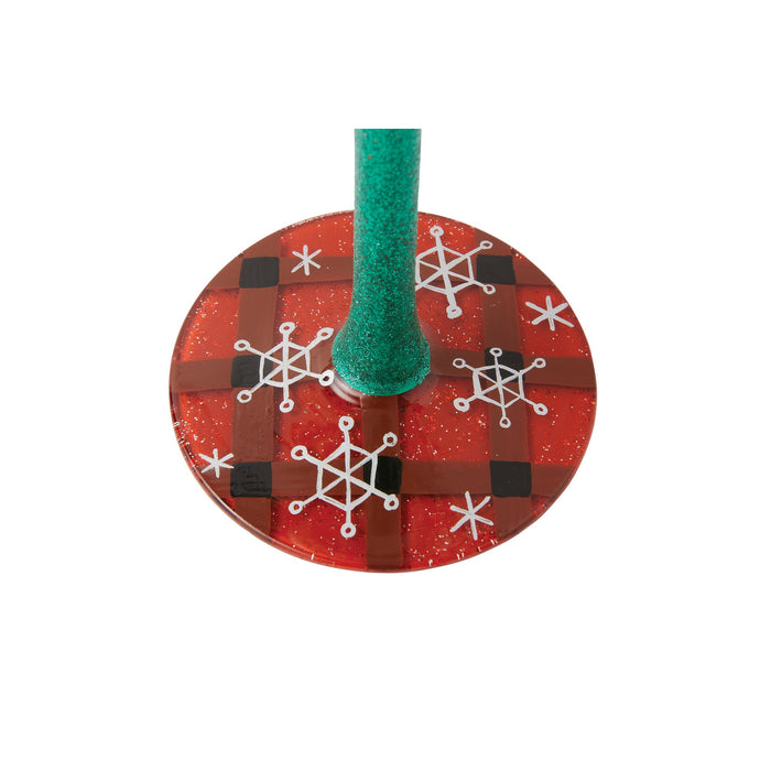 A Plaid Kind of Christmas Wine