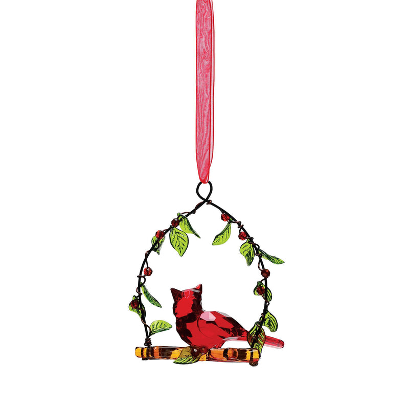 Cardinal on Swing Orn