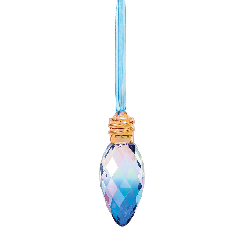 Iridescent Bulb Orns , 3 Asst
