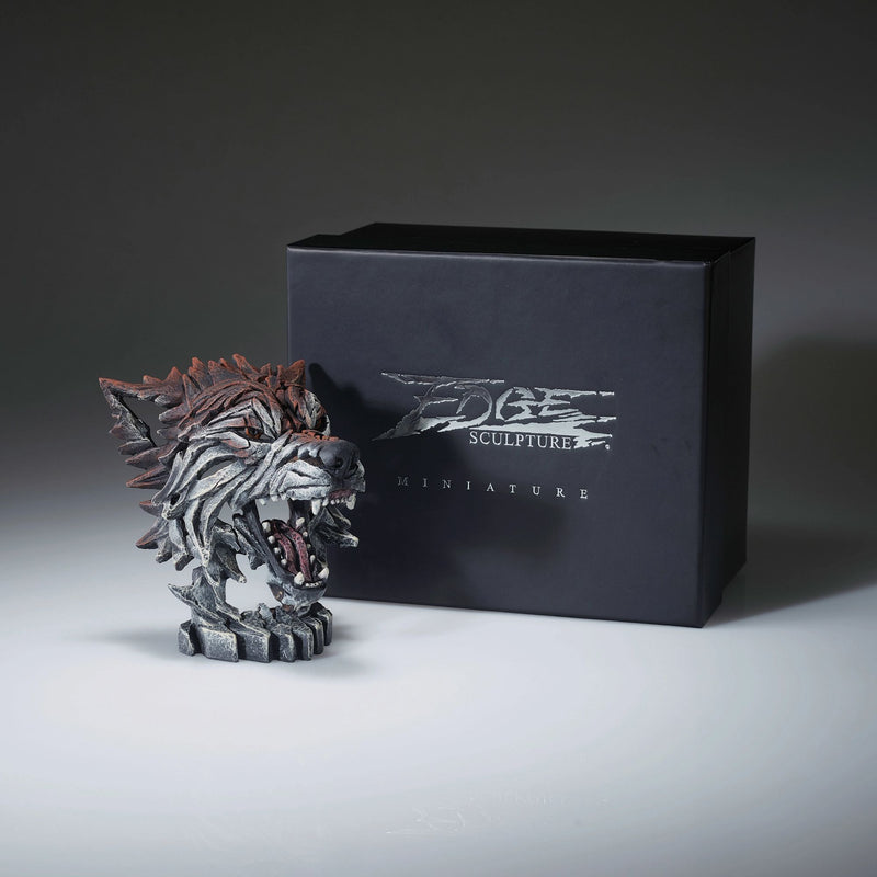 Mini Wolf Bust