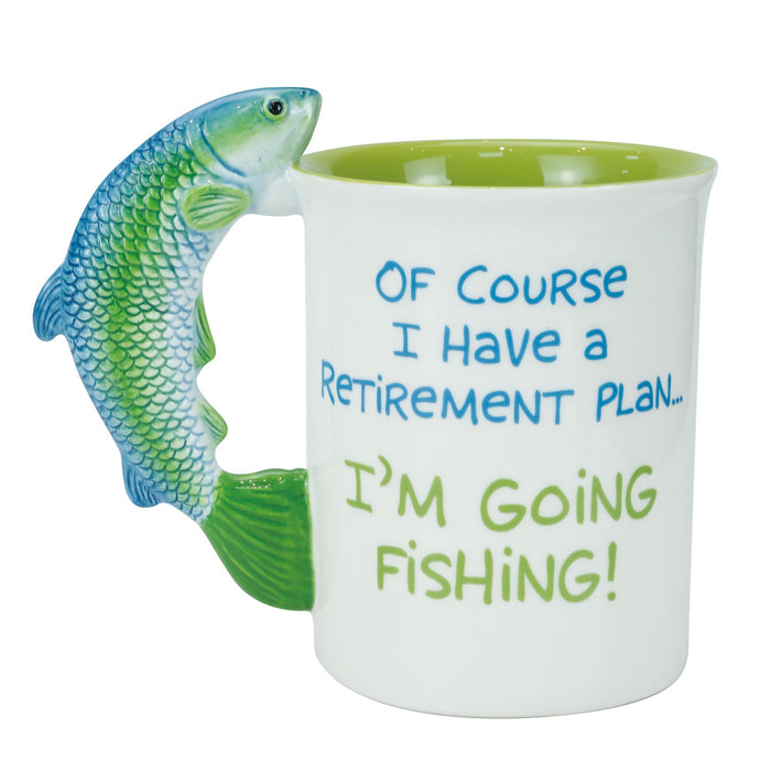 O fish ally Retired Sculpt Mug