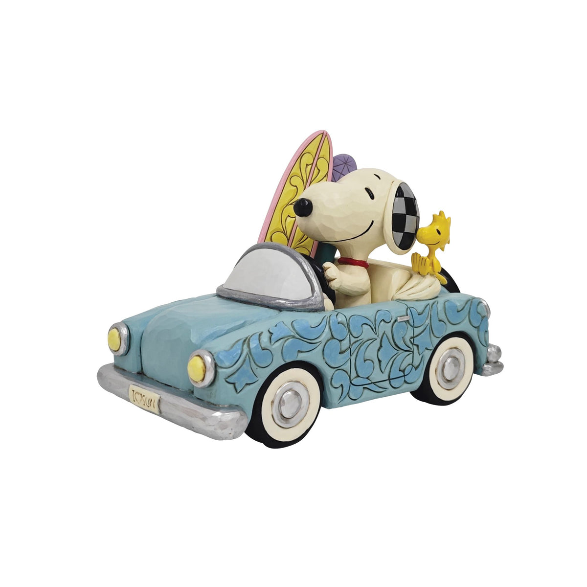 Snoopy & Woodstock in Car Surf — Enesco Gift Shop