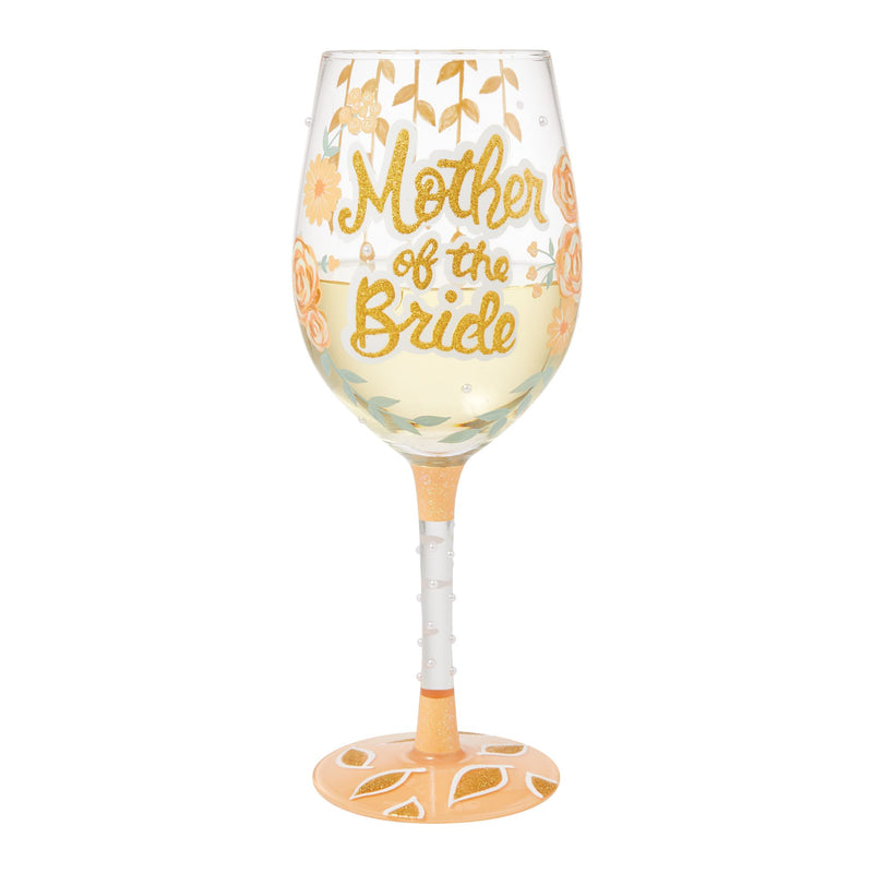 Mother of the Bride Wine Glass