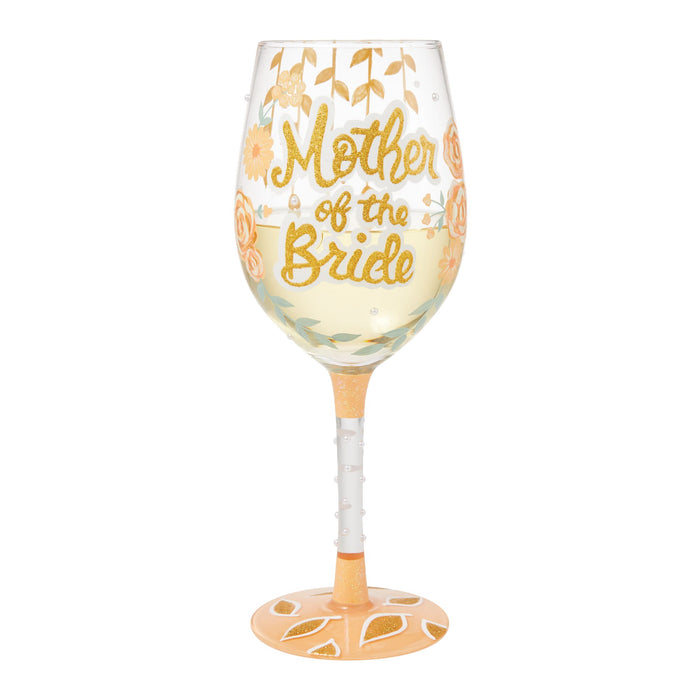 Mother of the Bride Wine Glass