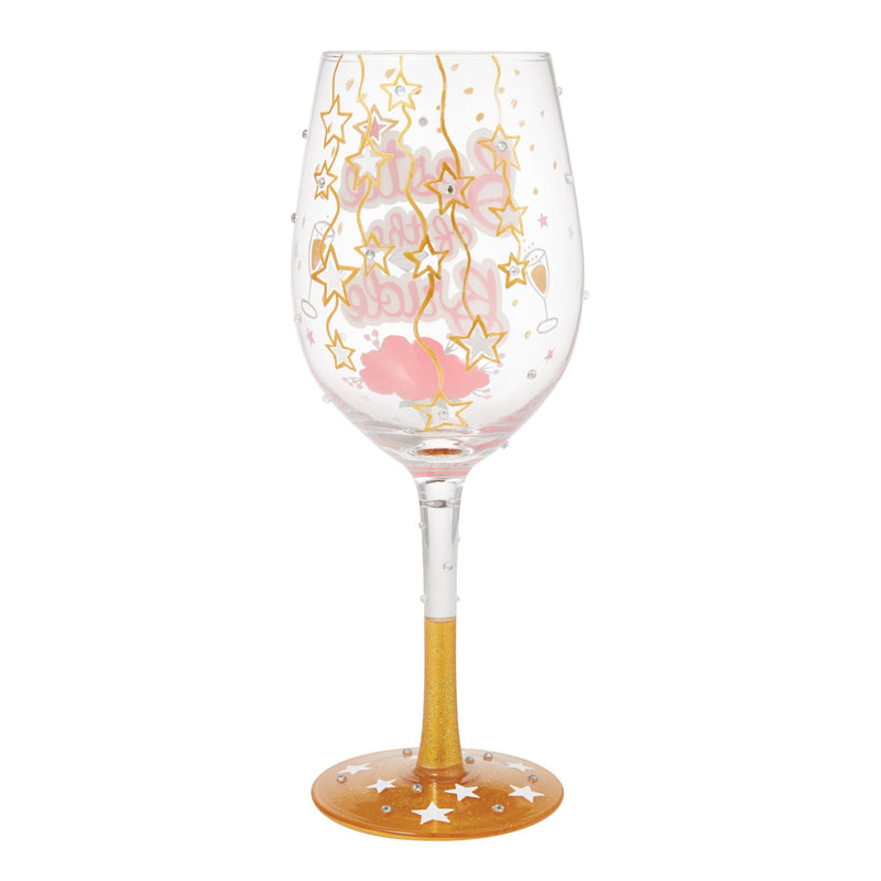 Bestie of the Bride Wine Glass