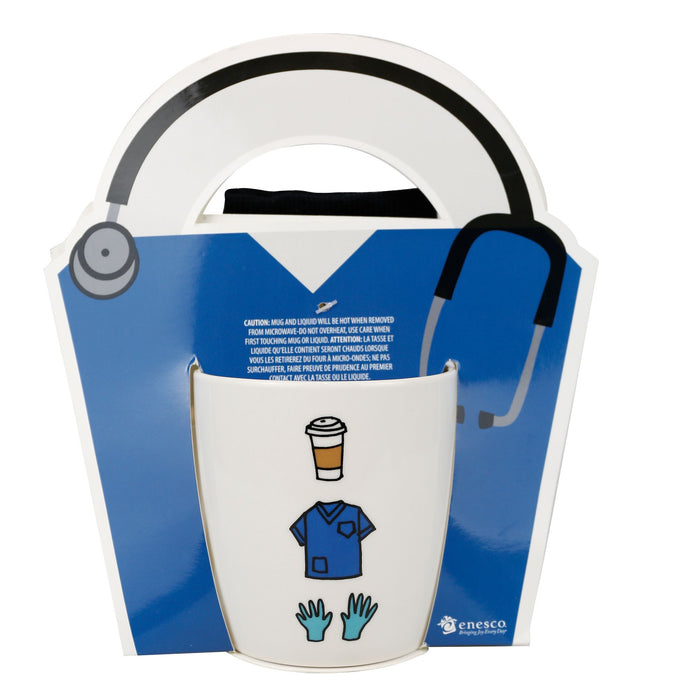 Scrubs Mug Sock Card  Set