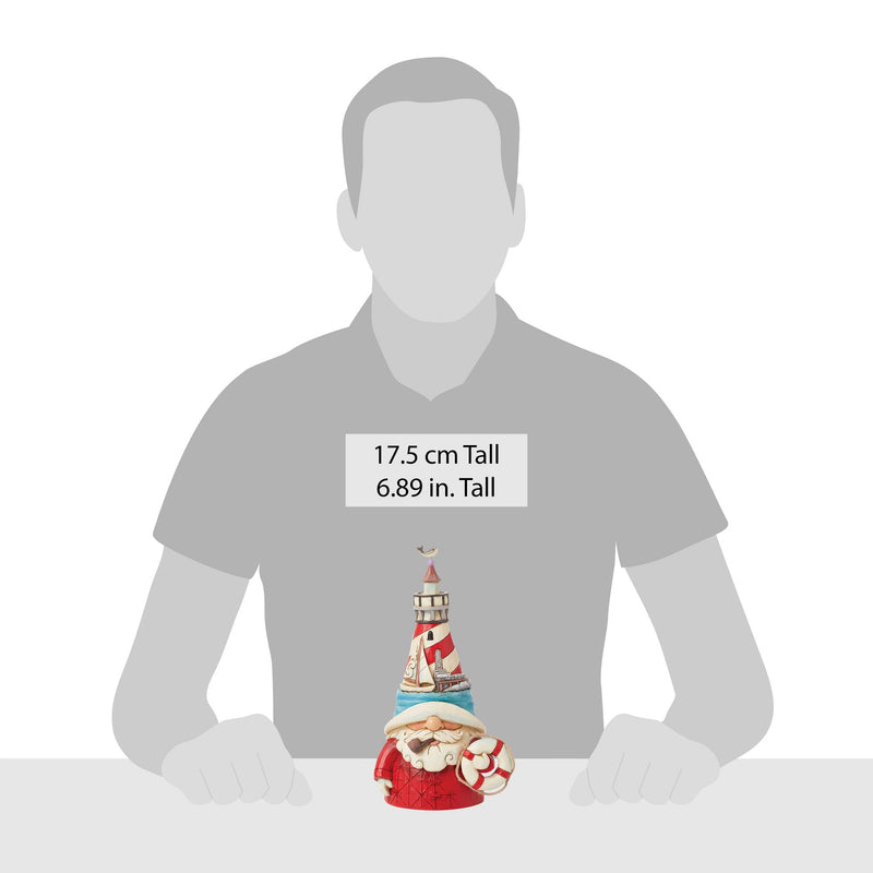 Lighthouse Hat Gnome Figurine