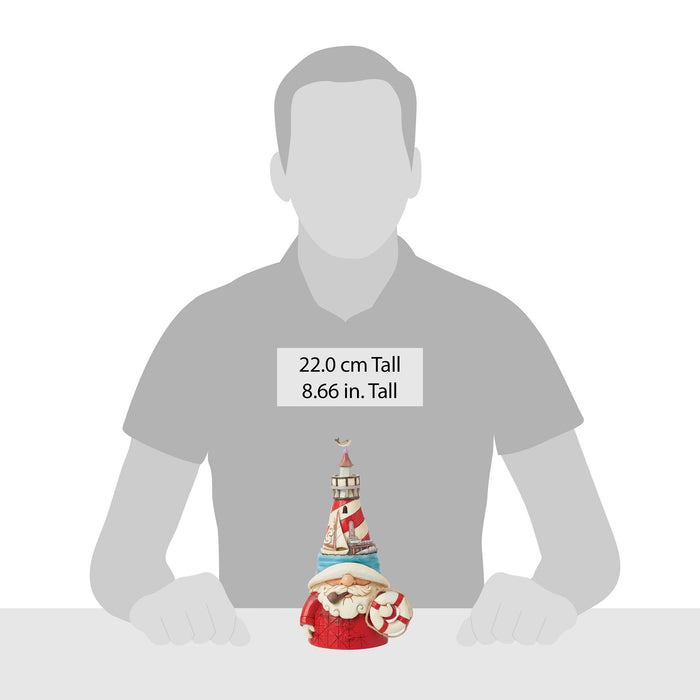 Lighthouse Hat Gnome Figurine