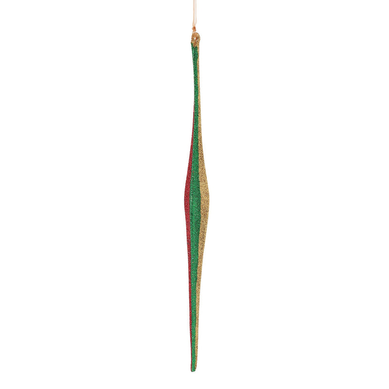 Traditional Icicle Orn, 4 Asst