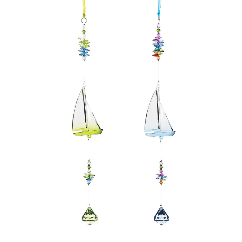 Sailboat Orn, 2 Asst