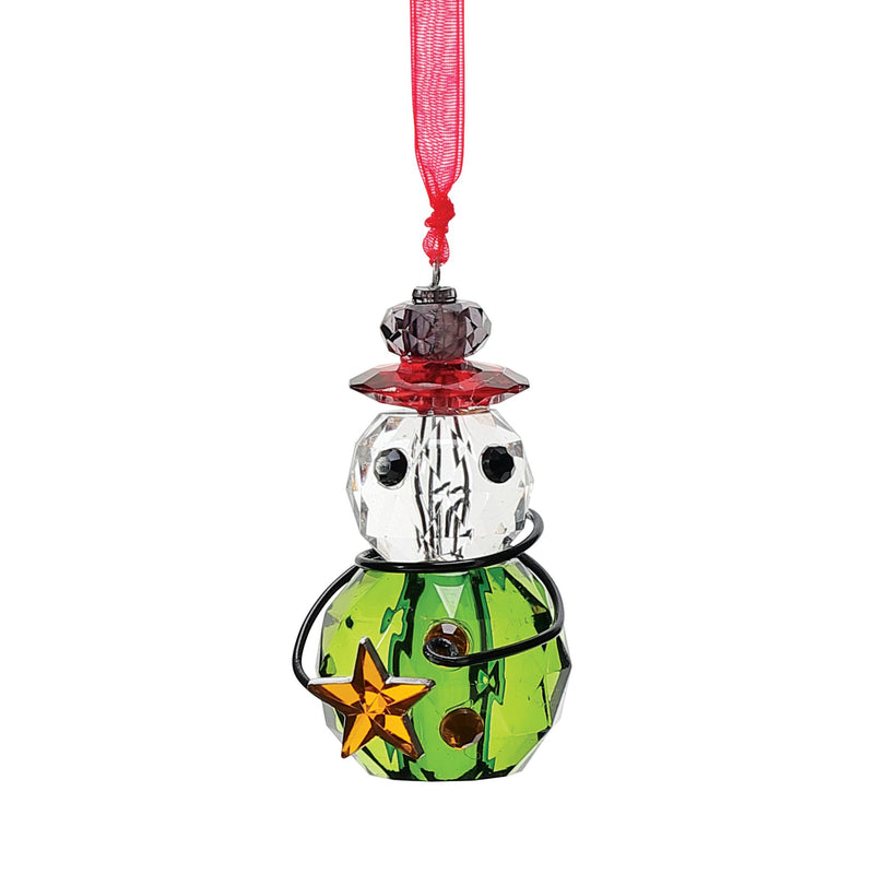 Snowman with Star Orn, 2 Asst