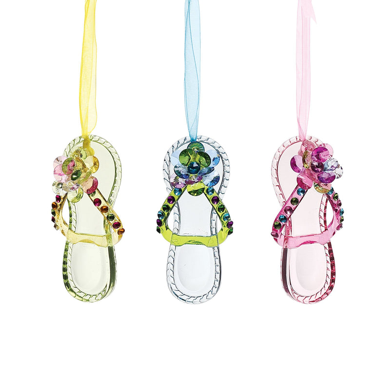 Flip Flop Orn, 3 Asst