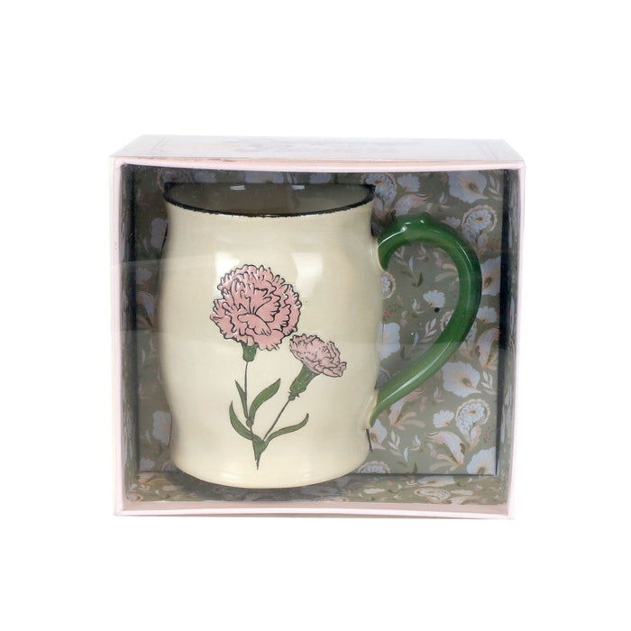 Carnation Handpainted Mug