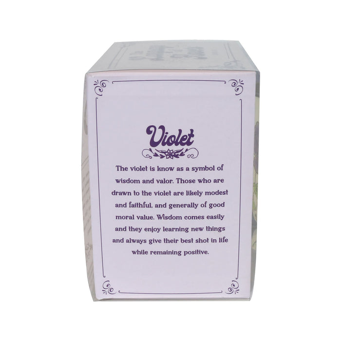 Violet Handpainted Mug