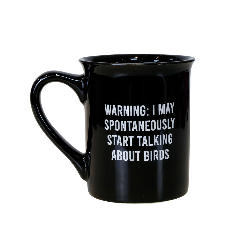 Birdwatcher Warning Mug