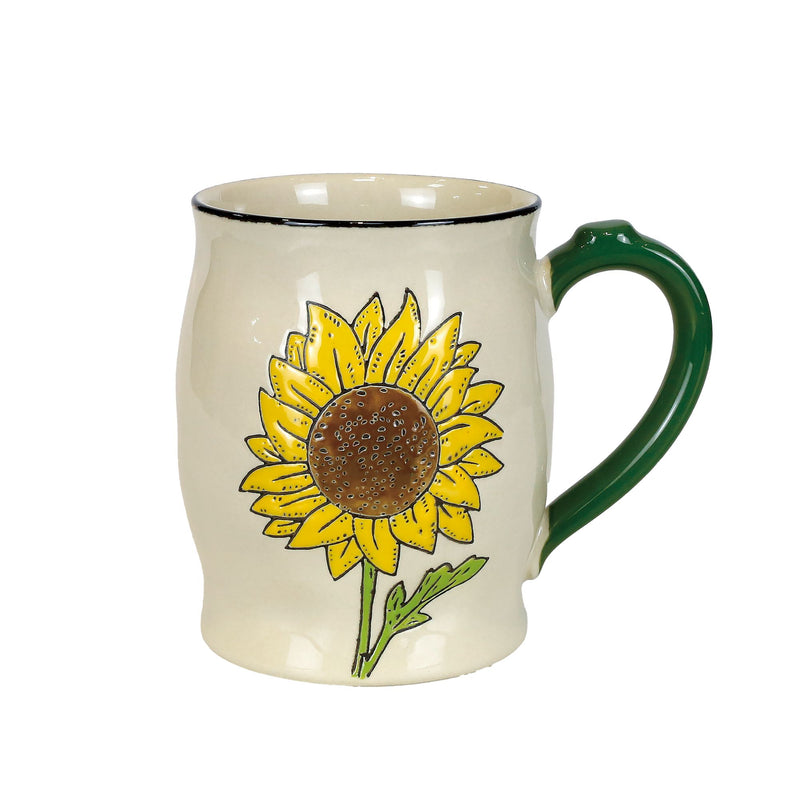 Sunflower Handpainted Mug