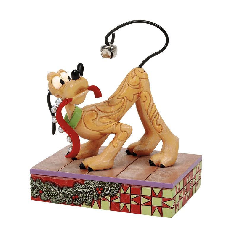 Pluto Christmas Bell on Tail