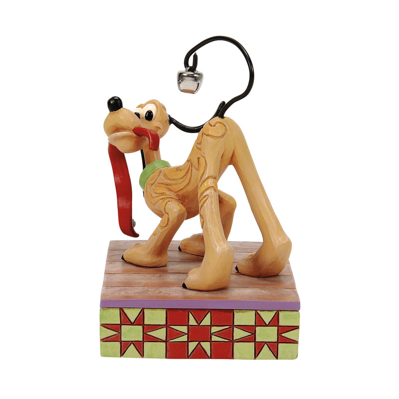 Pluto Christmas Bell on Tail