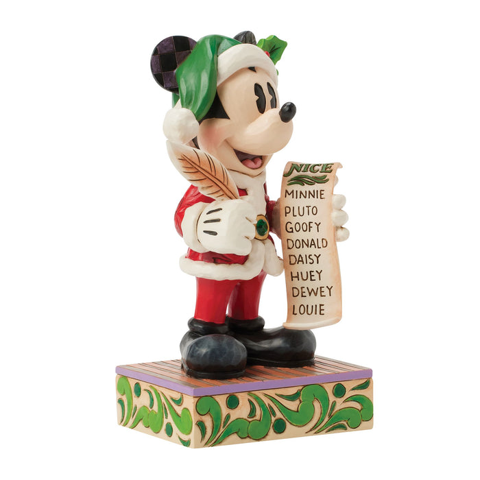 Santa Mickey with List